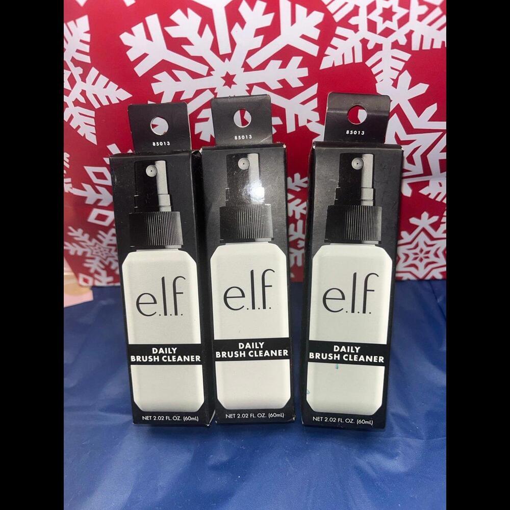3x elf daily brush cleaner bundle